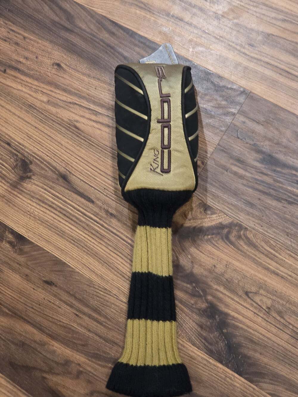 King Cobra SS Golf Club Head Cover Gold & Black #7